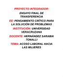 Acoso laboral hacia las mujeres