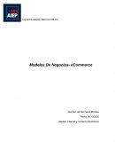 Modelos de comercio online