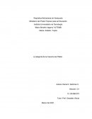 La alegoría de la Caverna de Platón