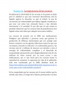 La importancia de las Vacunas