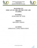 MARCO TEÓRICO MECANICA DE FLUIDOS