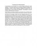 Conclusión de la reforma educativa