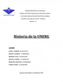 Historia de la Unerg