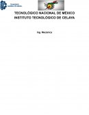 Ing. Mecánica Lluvia de ideas