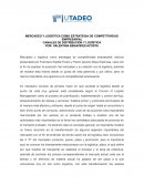 MERCADEO Y LOGÍSTICA COMO ESTRATEGIA DE COMPETITIVIDAD EMPRESARIAL