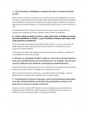 Qué fortalezas y debilidades considera que tiene el modelo educativo virtual?