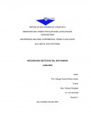 NECESIDADES DIETETICAS DEL SER HUMANO