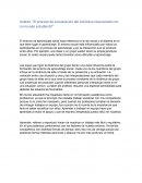 El proceso de socialización del individuo relacionado con mi mundo estudiantil