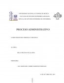PROCESO ADMINISTRATIVO CURSO POSTECNICO GERENCIA Y DOCENCIA