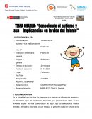 Conociendo el autismo y sus implicancias en la vida del infante