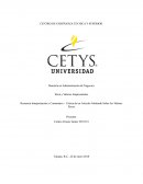 Critica de un articulo arbitrado sobre valores eticos
