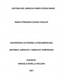 HISTORIA DEL DERECHO HINDÚ-CÓDIGO MANÚ