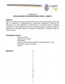 APLICACIONES DE VALORACIONES ÁCIDO – BASE