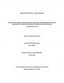 PROYECTO PRODUCTIVO – PLAN DE NEGOCIO