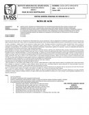 Hoja de alta hospitalaria