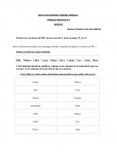 TRABAJO PRACTICO N°1 QUIMICA