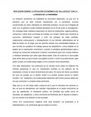 REFLEXIÓN SOBRE LA SITUACIÓN ECONÓMICA DE VALLADOLID CON LA LLEGADA DE LA PANDEMIA