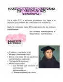 MARTIN LUTERO Y LA REFORMA DEL CRISITANISMO OCCIDENTAL