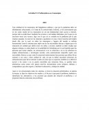 Actividad 13. Problemáticas en el municipio