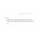 Practica programación para el PLC