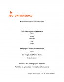 Pedagogía e historia de la educación