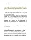 La ciudad esta triste- reflexion