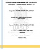 NORMATIVA EN LA AUDITORIA