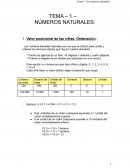 Los números naturales