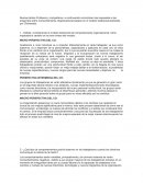 Comportamiento Organizacional basado en el modelo tradicional planteado por Chiavenato