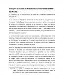Caso de la Plataforma Continental el Mar del Norte
