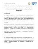INVESTIGACIÓN CIENTÍFICA Y PROBLEMÁTICAS EN EL ÁMBITO EMPRESARIAL