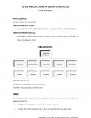 INTRODUCCIÓN A LA GESTIÓN DE PROYECTOS . CASO PRÁCTICO
