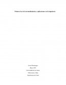Primera ley de la termodinámica y aplicaciones en la ingeniería
