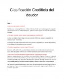 Clasificación crediticia del deudor
