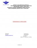 FONEMAS Y SINTAXIS INGLES