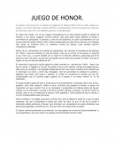 Juego de honor
