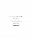 Tarea comunicación oral y escrita