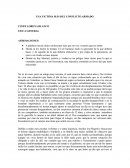 UNA VICTIMA MAS DEL CONFLICTO ARMADO