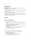 Ensayo Estado Moderno