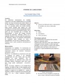 Metrología Control e Instrumentación . INFORME DE LABORATORIO