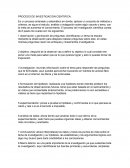 PROCESO DE INVESTIGACION CIENTIFICA