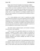Posición Competitiva de las Empresas en México