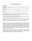 El embarazo en adolescentes