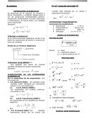Expresiones algebraicas