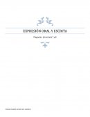 EXPRESIÓN ORAL Y ESCRITA Preguntas de lecturas