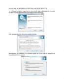 MANUAL DE INSTALACIÓN DEL MYSQL SERVER
