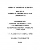 TRABAJO DE LABORATORIO DE BIOFISICA