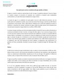 Una opción para resolver el problema del agua potable en México