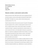 Situación económica y social actual en américa latina