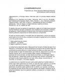 LA GUBERNAMENTALIDAD